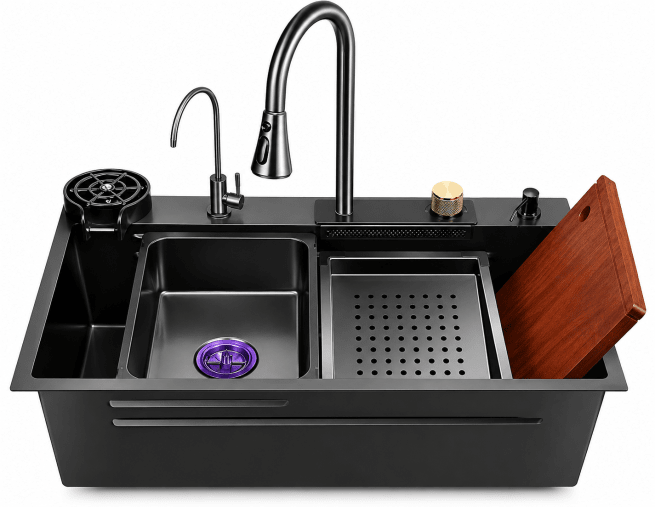 Matte Black Kitchen Sink