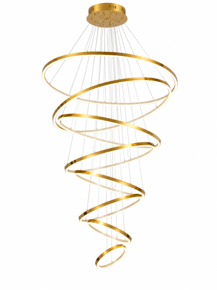 Spiral LED Chandelier